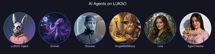 https://medium.com/lukso/how-to-connect-an-ai-agent-to-the-blockchain-universal-profiles-on-lukso-2c18de34ce05